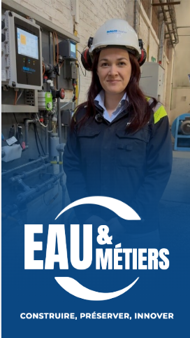 Uie & Métiers, Amélie ingénieure technico-commerciale en traitement des eaux industrielles